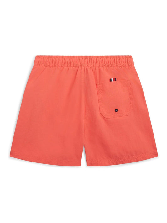 Tommy Hilfiger Pink Original Logo Embroidery Mid Length Swim Shorts image 2
