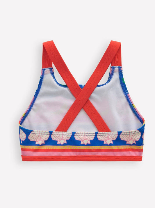 Dsiney Kidz - Boden Pink Cross Back Bikini Top image 2