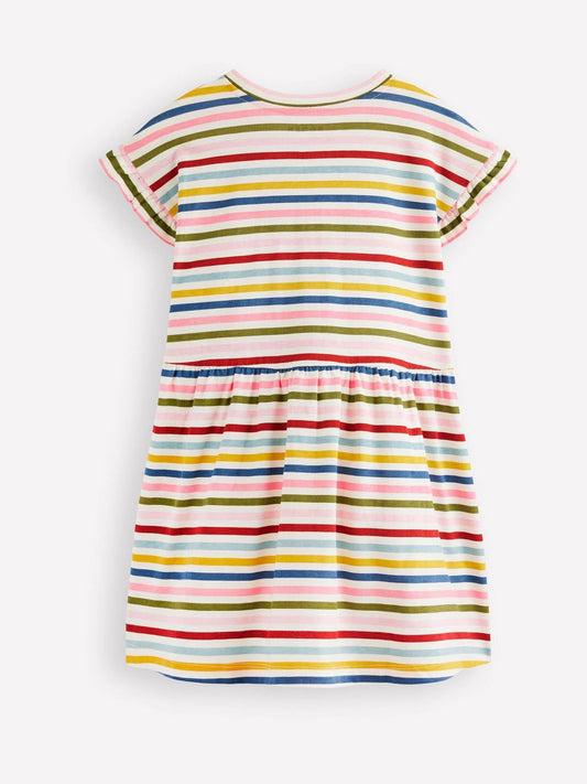 Boden Blue Jersey T-Shirt Dress image 2