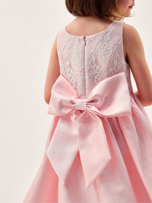 Dsiney Kidz - Monsoon Pink Juno Lace Bodice Party Dress image 2