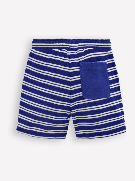 Boden Blue Towelling Shorts image 2