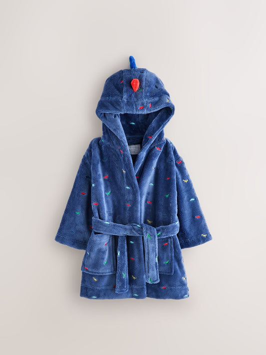 Disney Kidz - Blue Dino Fleece Robe (9mths-8yrs) image 1