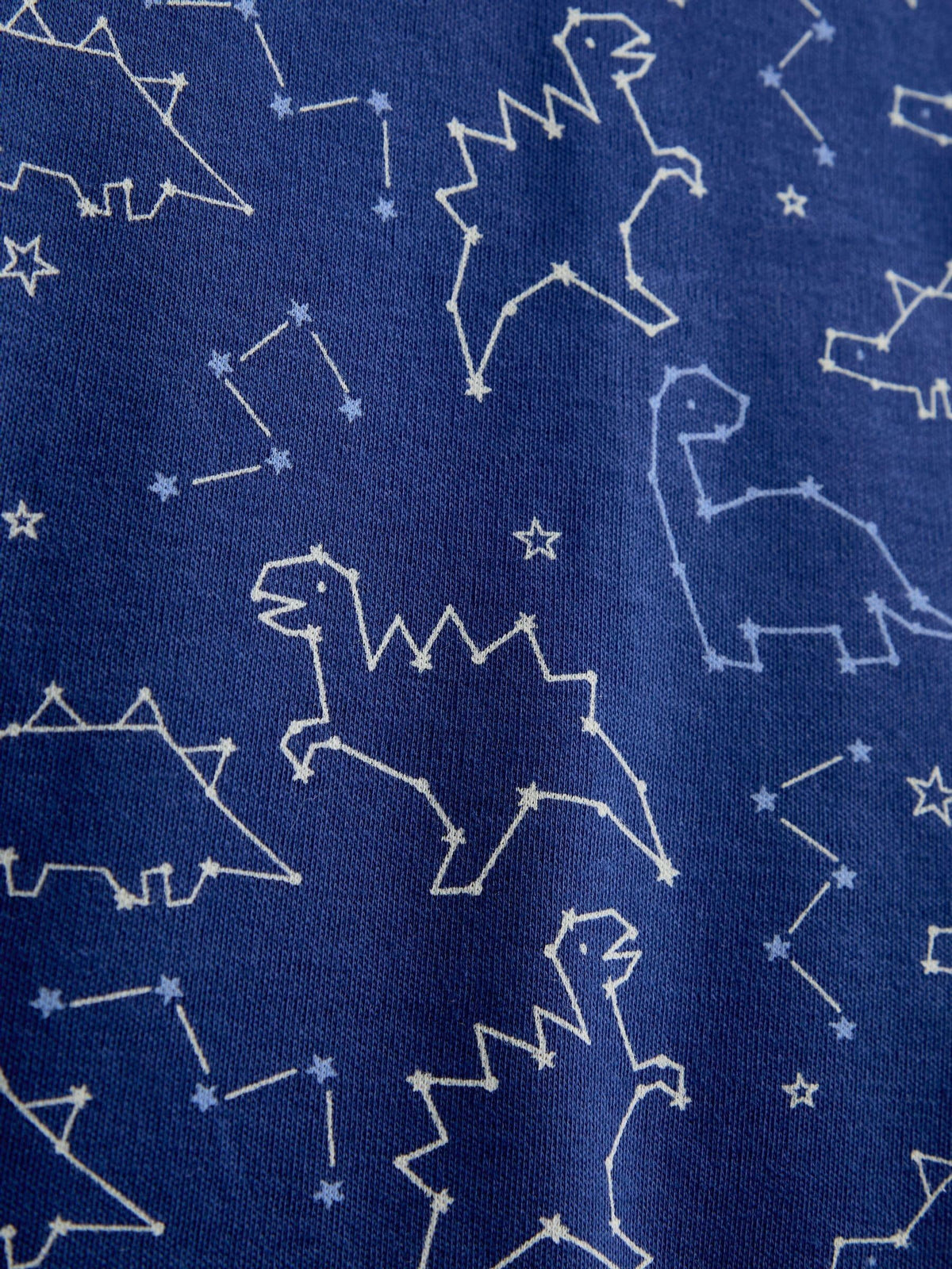 JoJo Maman Bébé Navy Dinosaur Glow In The Dark Jersey Pyjamas - image 6