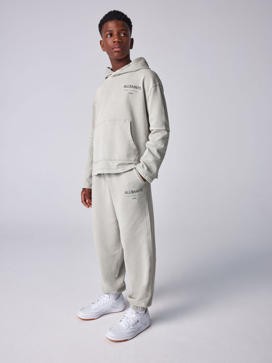 smALLSAINTS Grey Undergound Mock Hoodie and Joggers Set - image 1