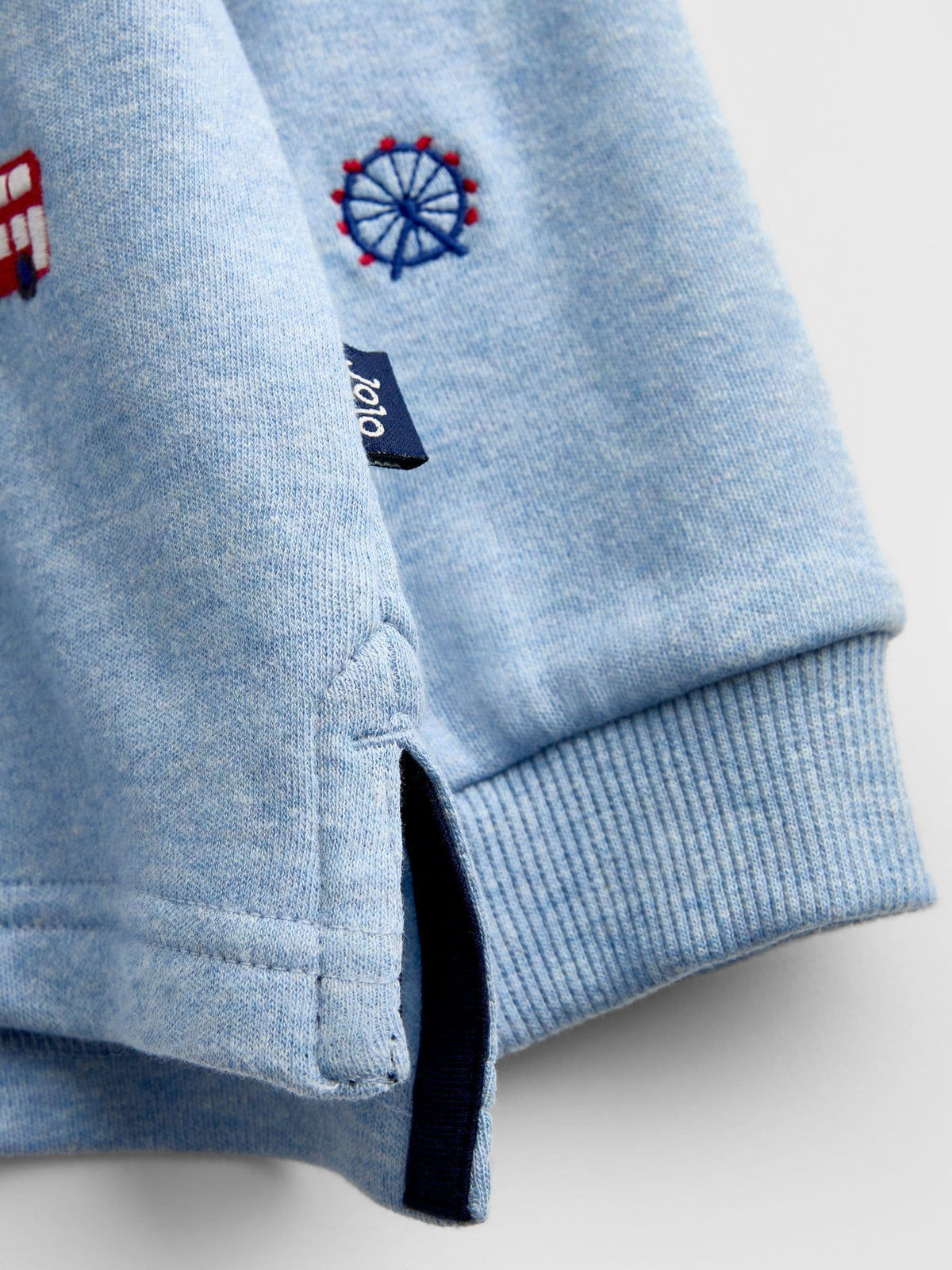 JoJo Maman Bébé Light Blue London Guard Embroidered Polo Shirt - image 4