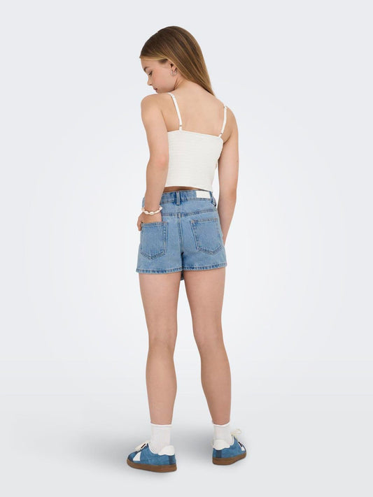 Dsiney Kidz - ONLY KIDS Blue Denim Button Skort image 2