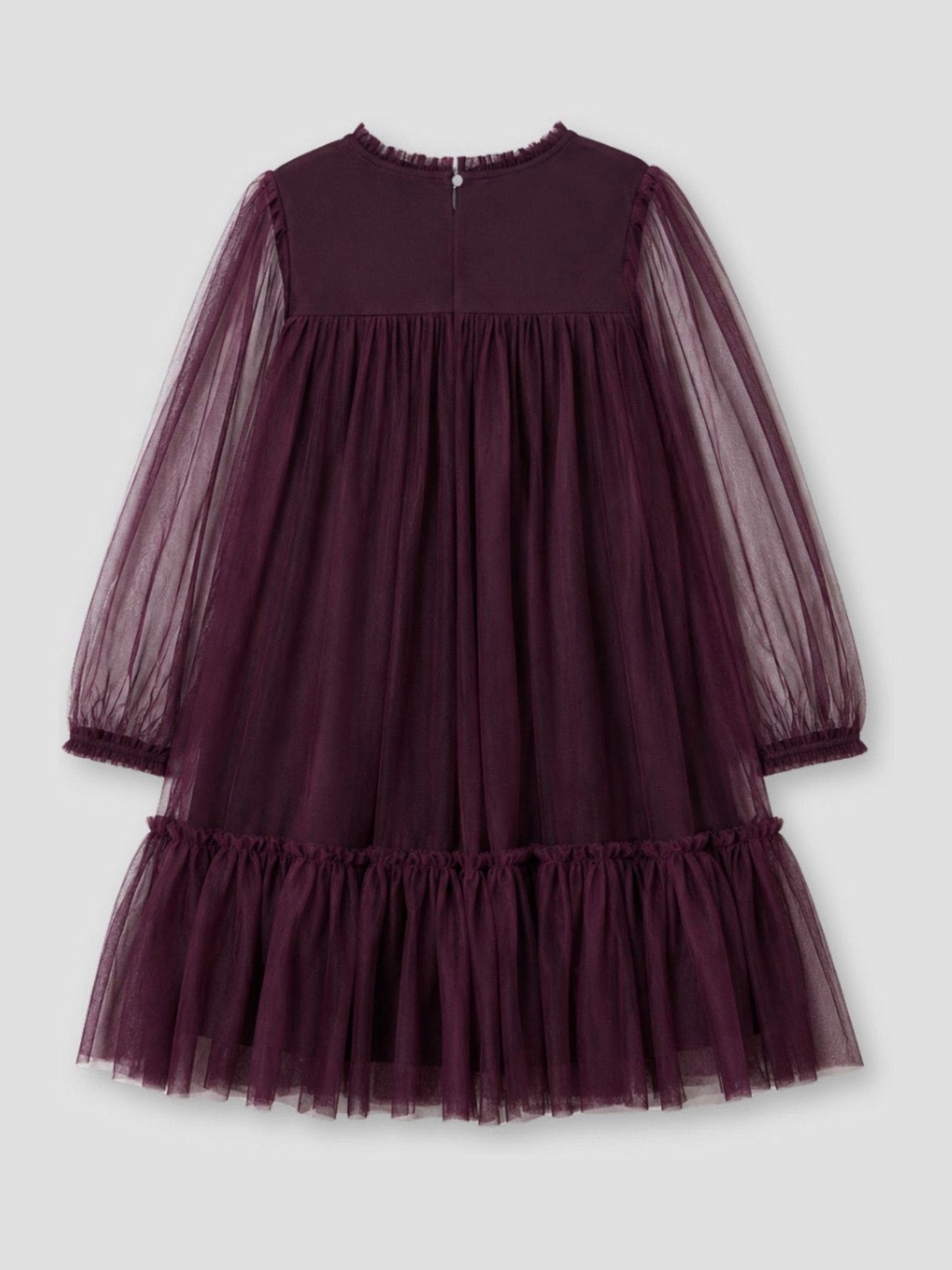 Dsiney Kidz - Angel & Rocket Red Verity Frill Mesh Dress image 6