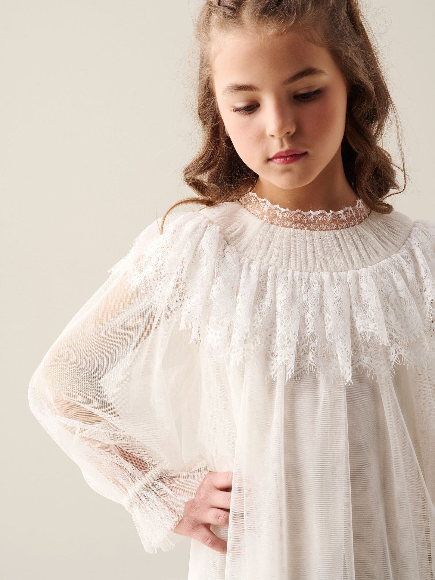 Dsiney Kidz - Angel & Rocket White Beau Mesh Dress image 5