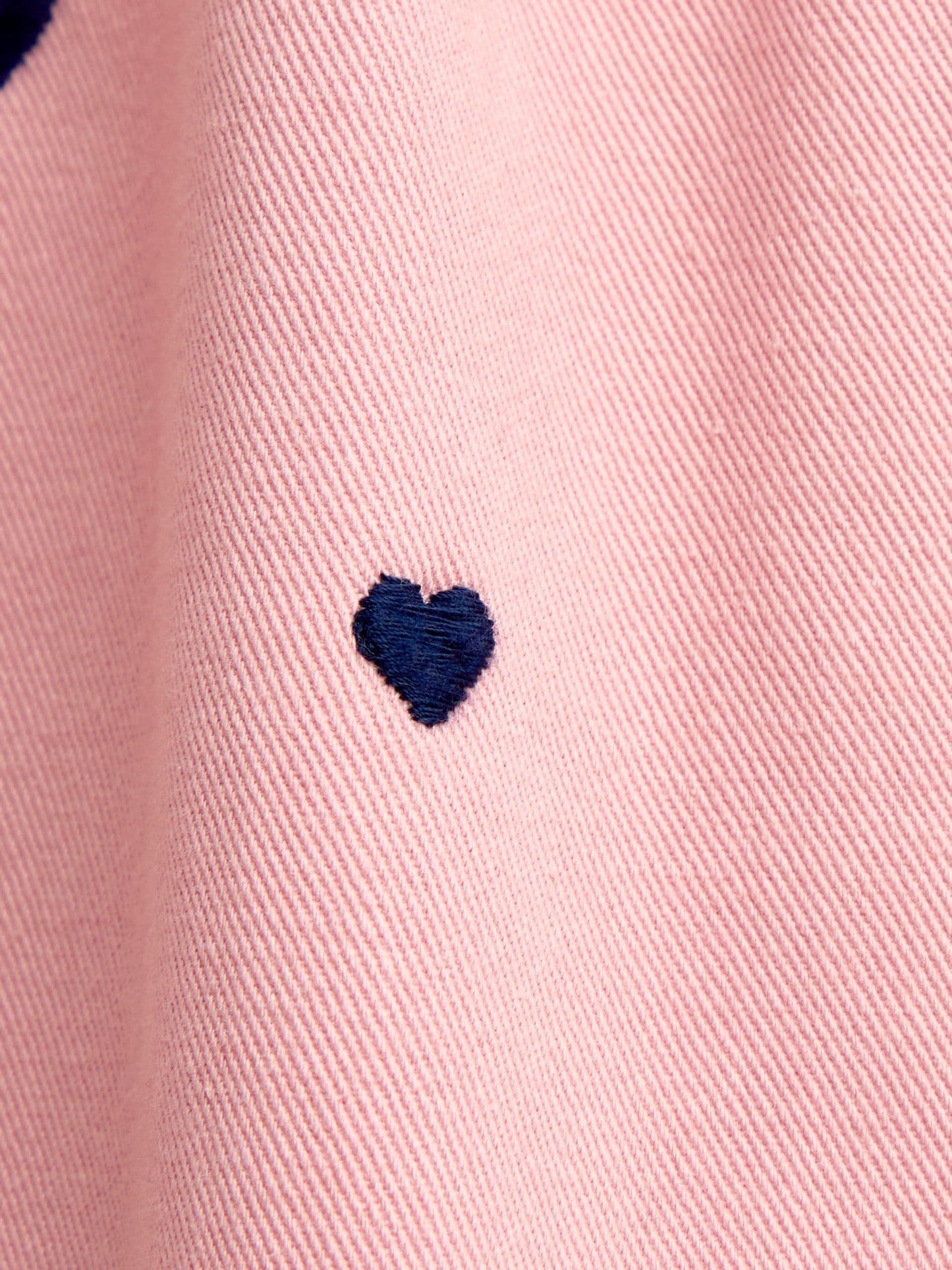 Dsiney Kidz - JoJo Maman Bébé Pink Embroidered Twill Trousers image 4