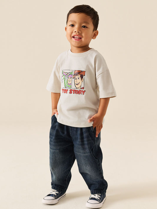 Dsiney Kidz - Ecru Toy Story Short Sleeve T-Shirt (3mths-8yrs) image 2