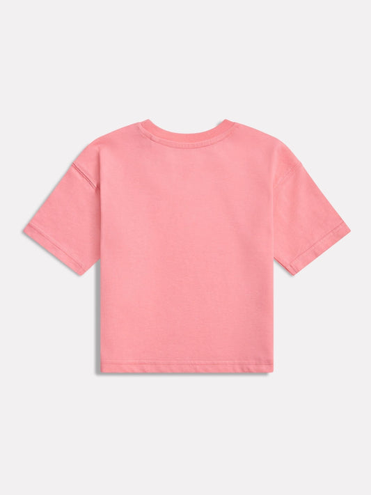 Dsiney Kidz - New Balance Pink Jersey Small Logo T-Shirt image 2