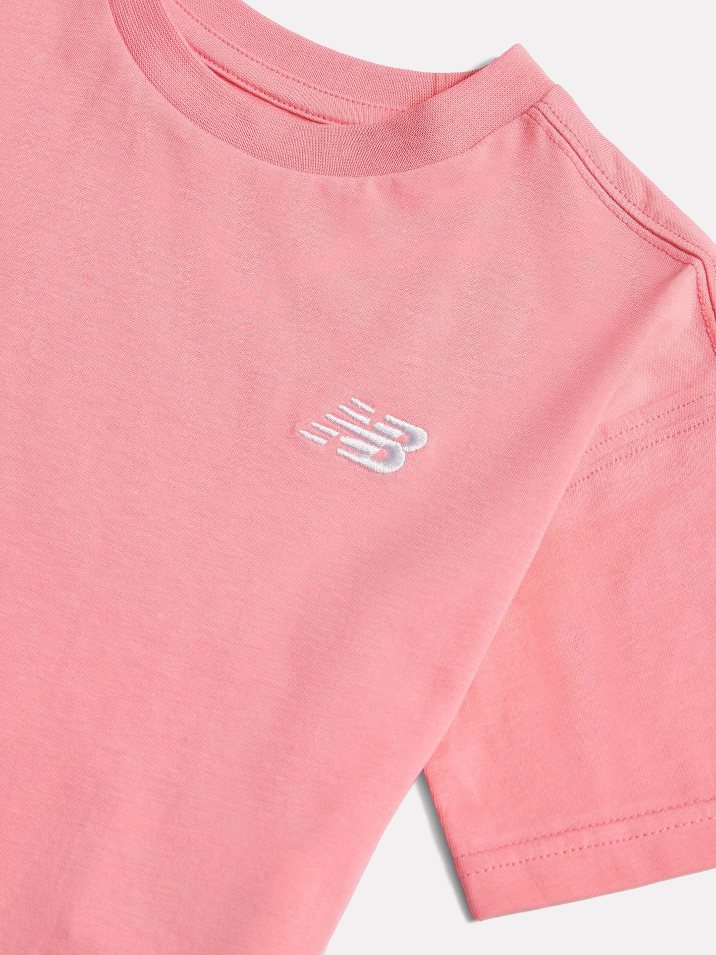 Dsiney Kidz - New Balance Pink Jersey Small Logo T-Shirt image 3
