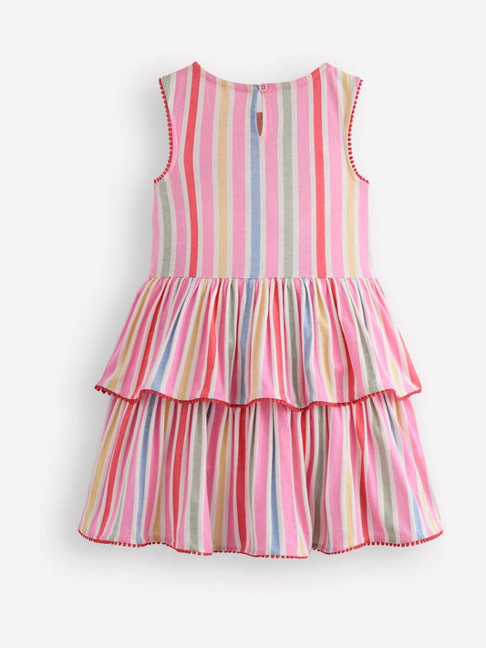 Boden Pink Tiered Jersey Sundress image 2