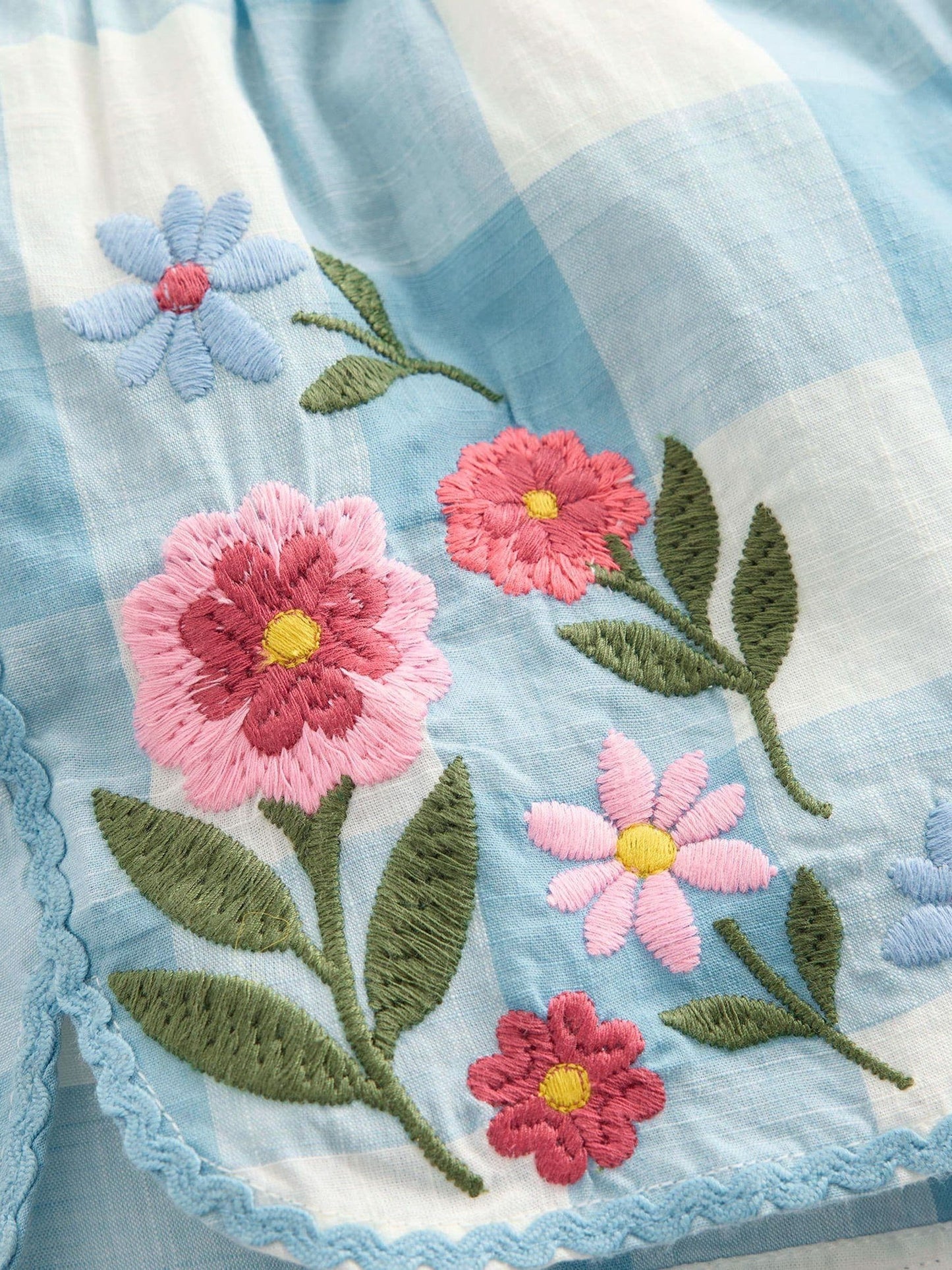 Boden Blue Pull-on Woven Shorts image 4
