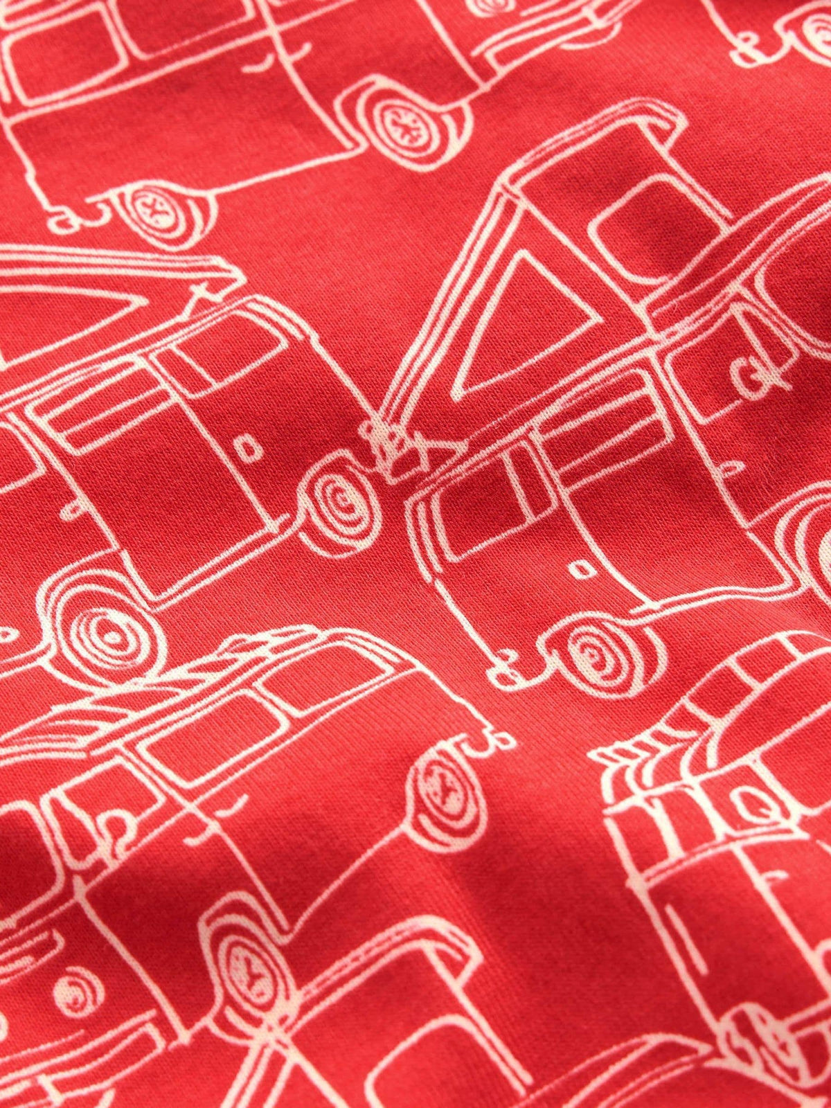 Boden Red Snug Short John Glow Pyjamas - image 3