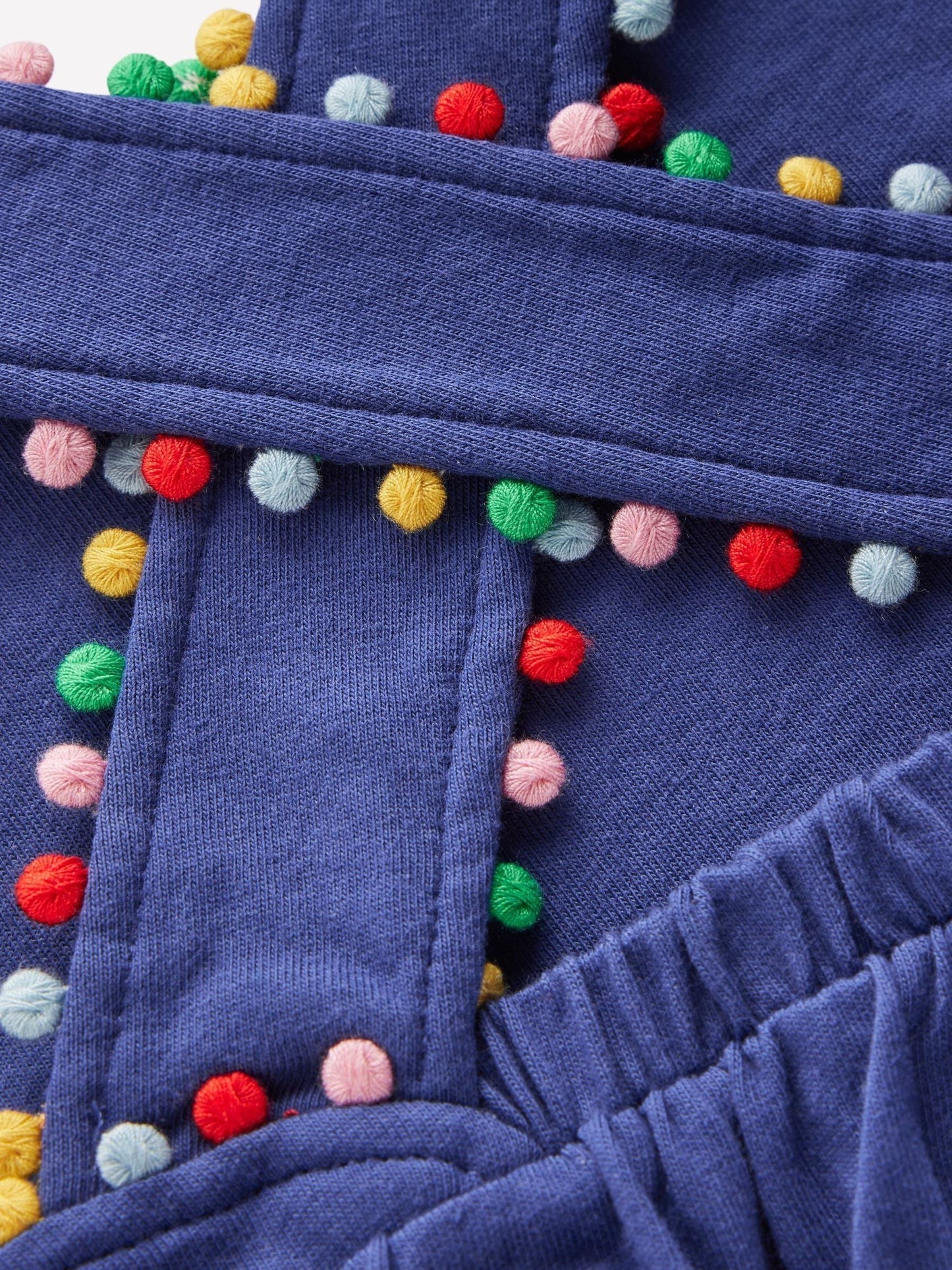Boden Blue Jersey Cross Back Dress image 3