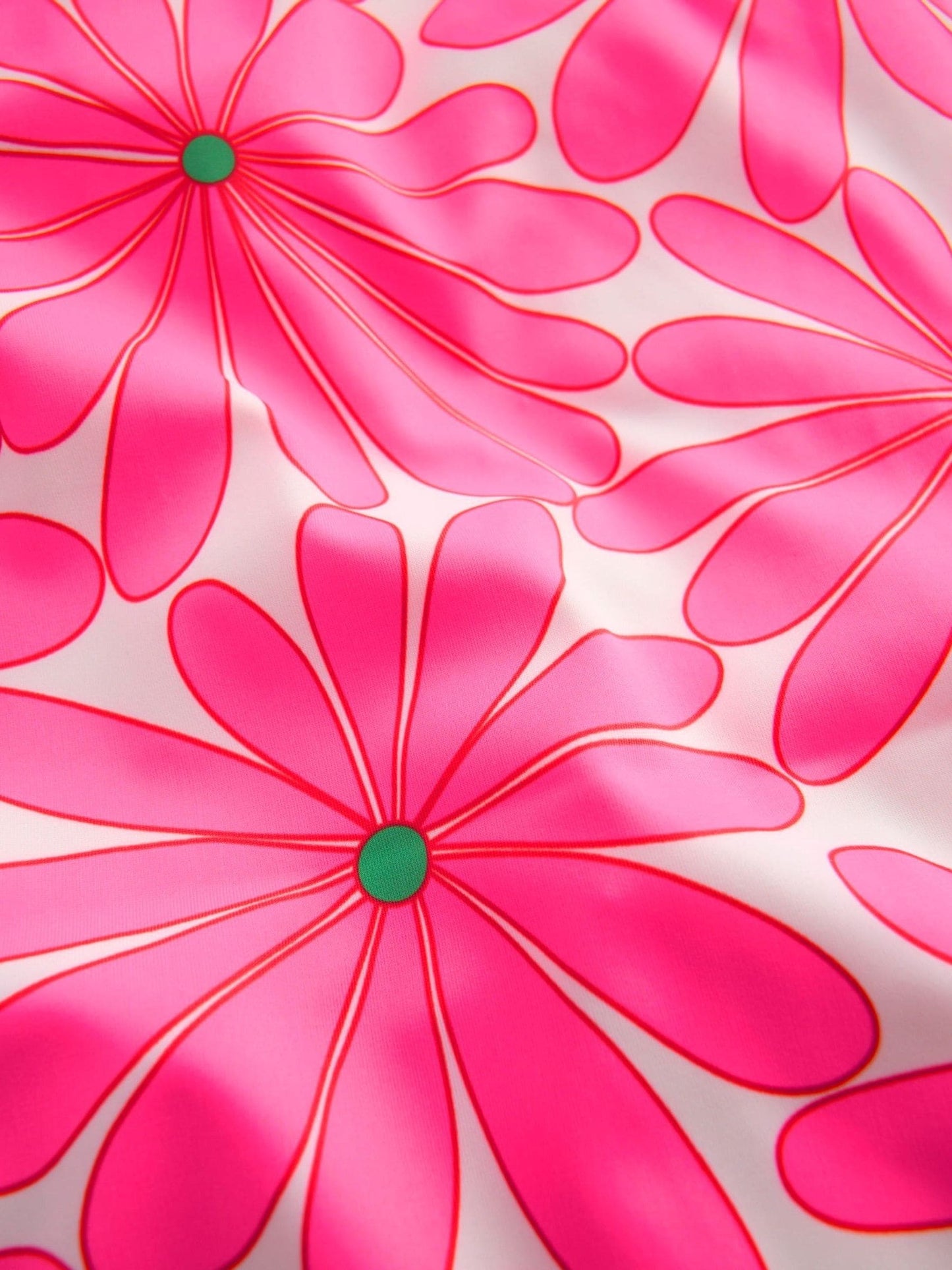 Boden Pink Cross-back Printed Swimsuit image 3