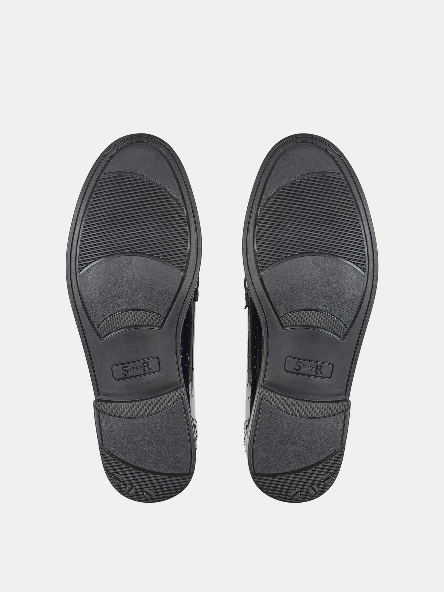 Start-Rite Black Sketch Slip-On Tassle Loafer Senior School Shoes image 6