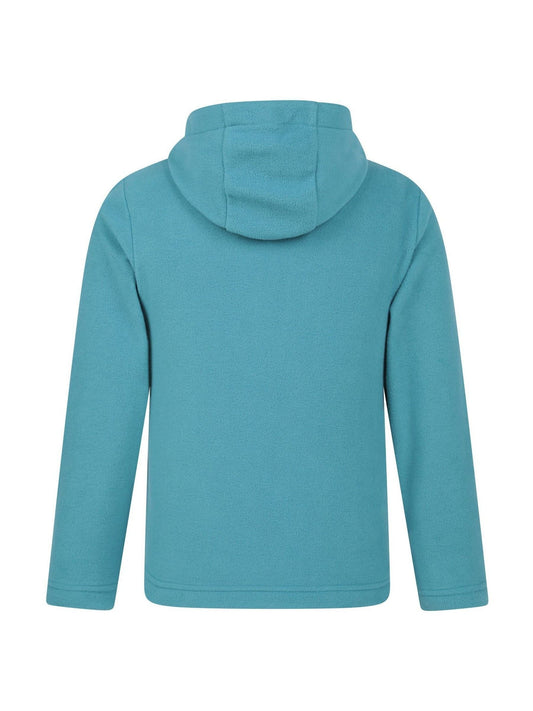 Dsiney Kidz - Mountain Warehouse Teal Blue Camber II Fleece Hoodie image 2