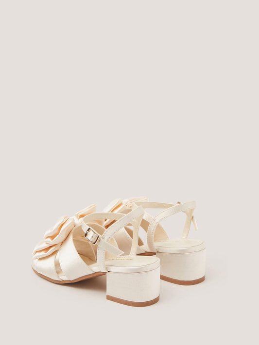 Dsiney Kidz - Monsoon Cream Double Bow Heeled Sandals image 2