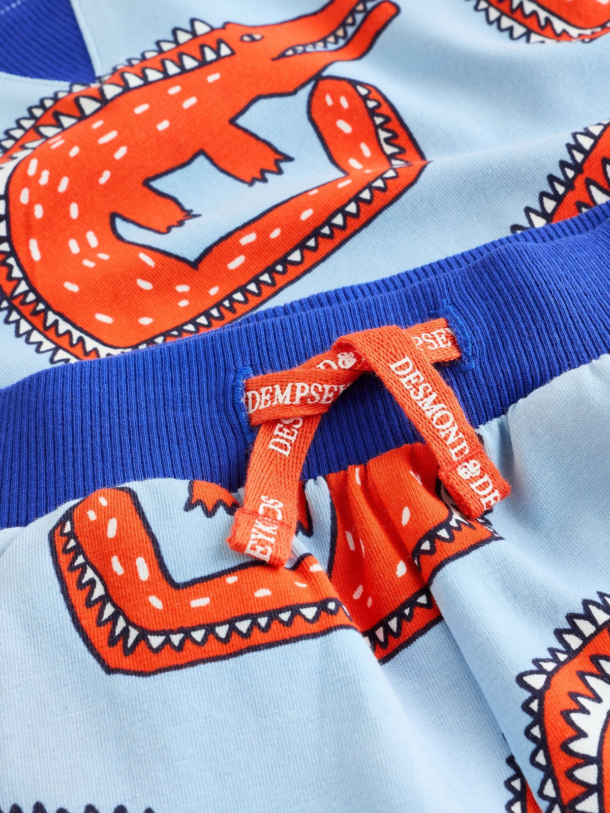 Desmond & Dempsey Kids Blue Long Sleeve Pyjamas Set 3 Pack - image 20