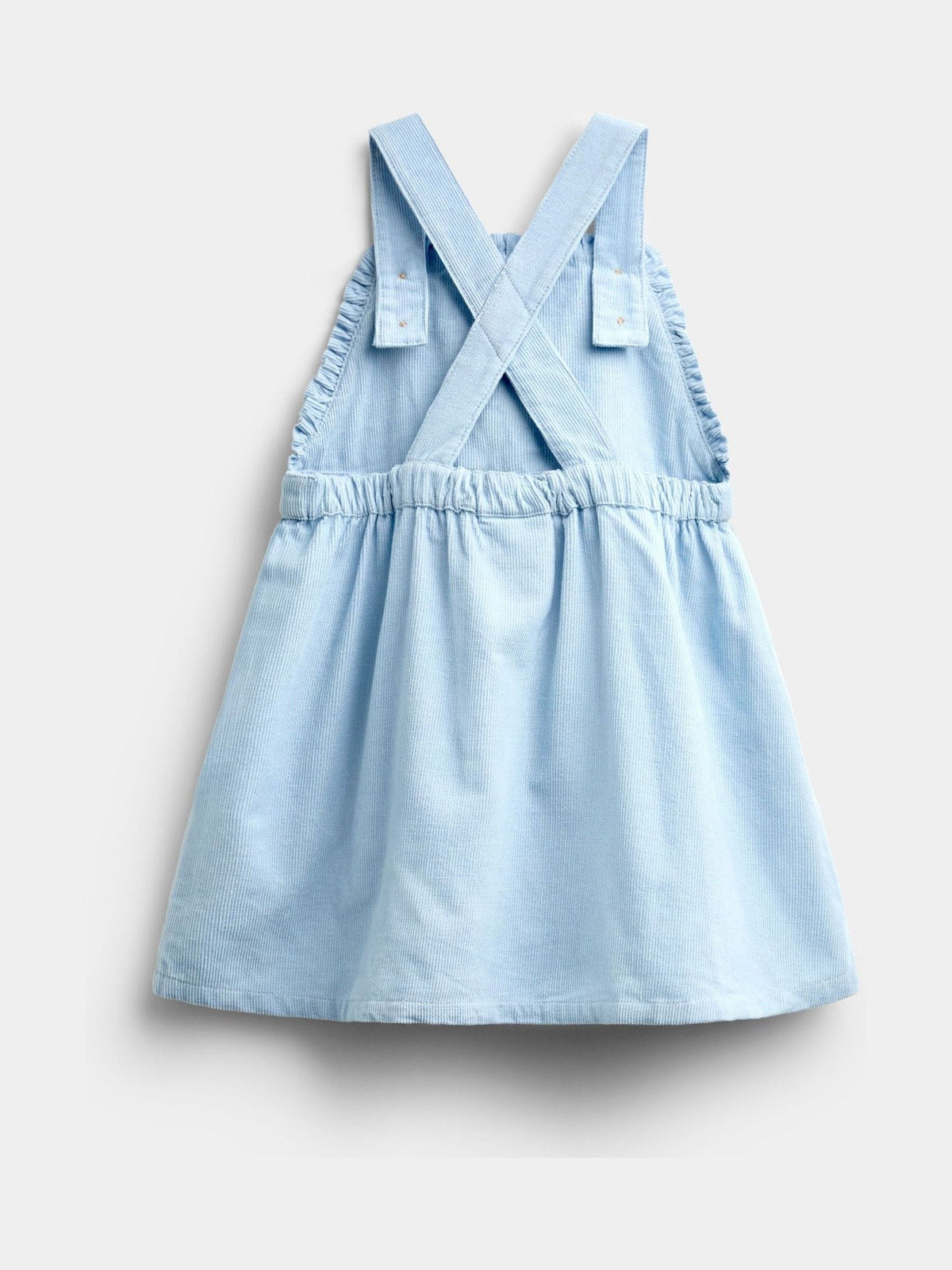 Dsiney Kidz - JoJo Maman Bébé Light Blue Peter Rabbit London Pinny Dress & Bodysuit Set image 5