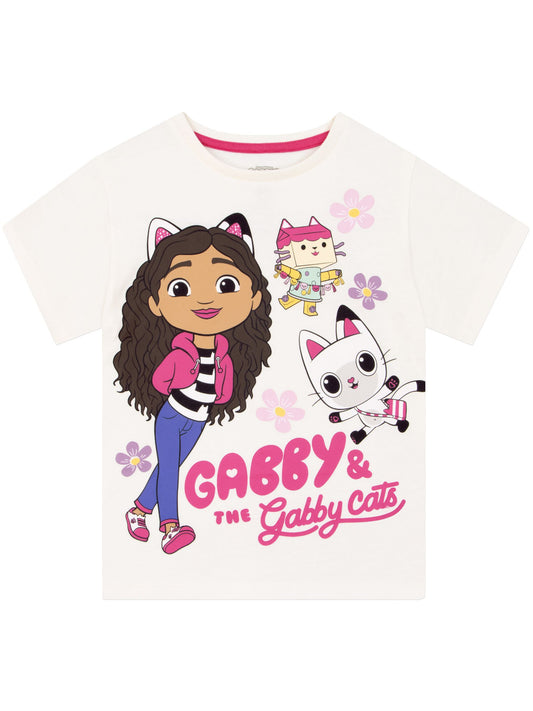 Dsiney Kidz - Character Pink Gabby's Dollhouse 3 Pack T-Shirts image 2