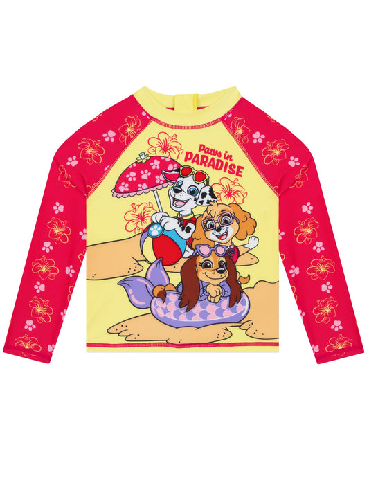 Dsiney Kidz - Character Pink PAW Patrol Skye Long Sleeve Swimsuit image 2