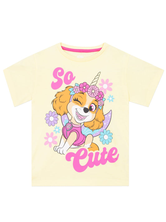 Dsiney Kidz - Character Pink PAW Patrol Skye And Liberty T-Shirts 3 Pack image 2