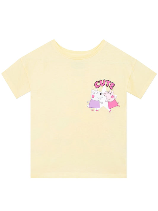 Dsiney Kidz - Character Yellow Peppa Pig Cute T-Shirt image 2