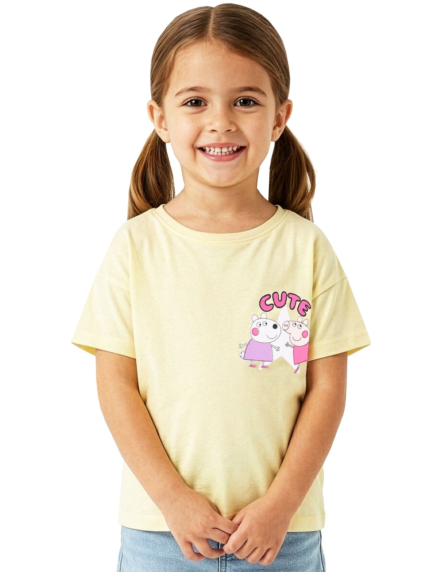 Dsiney Kidz - Character Yellow Peppa Pig Cute T-Shirt image 7
