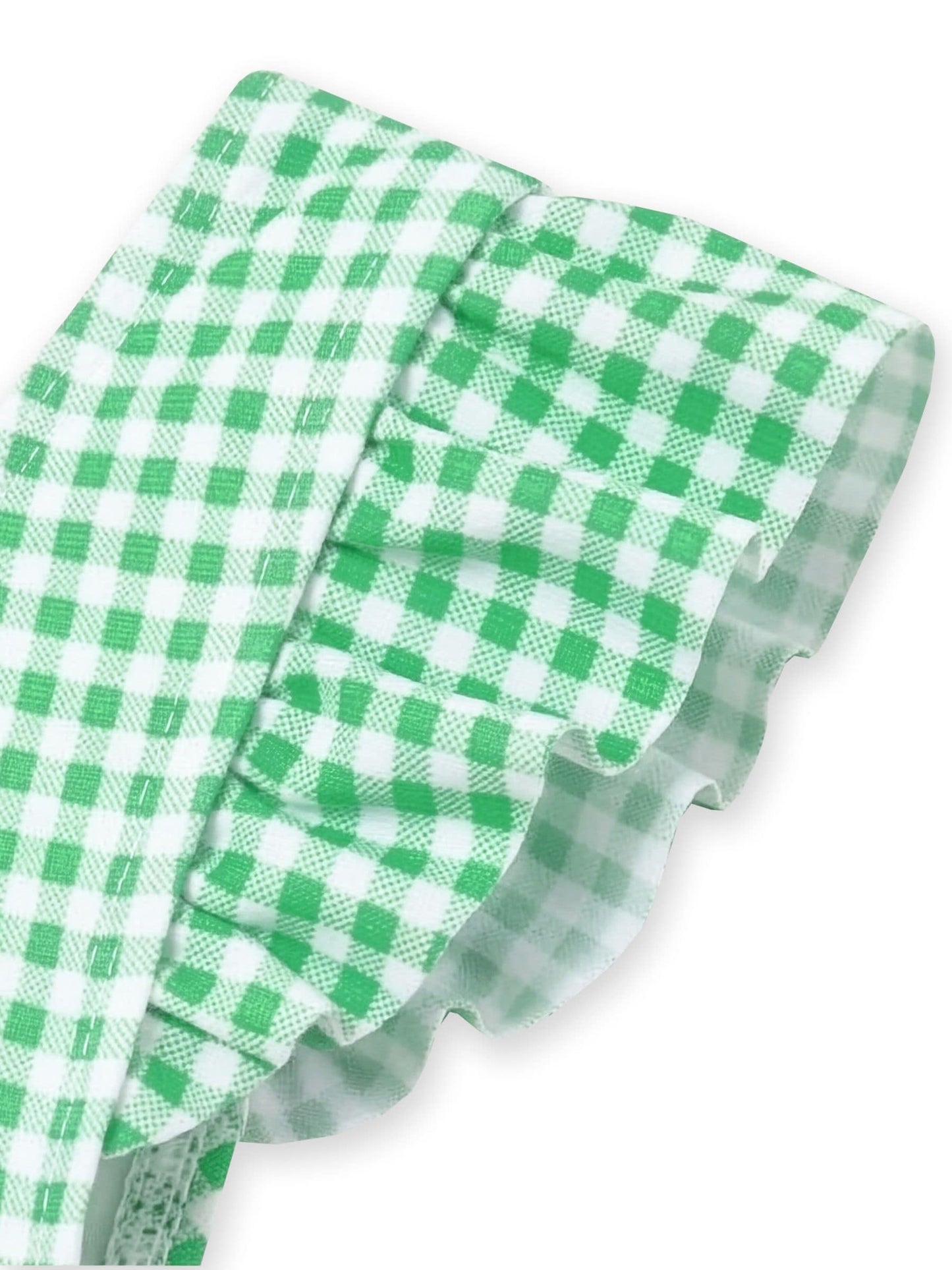 Harry Bear Green Gingham Hearts One Piece Swimsuit image 7