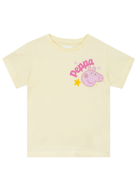 Dsiney Kidz - Character Pink Peppa Pig T-Shirts 3 Pack Peppa, George And Evie image 2