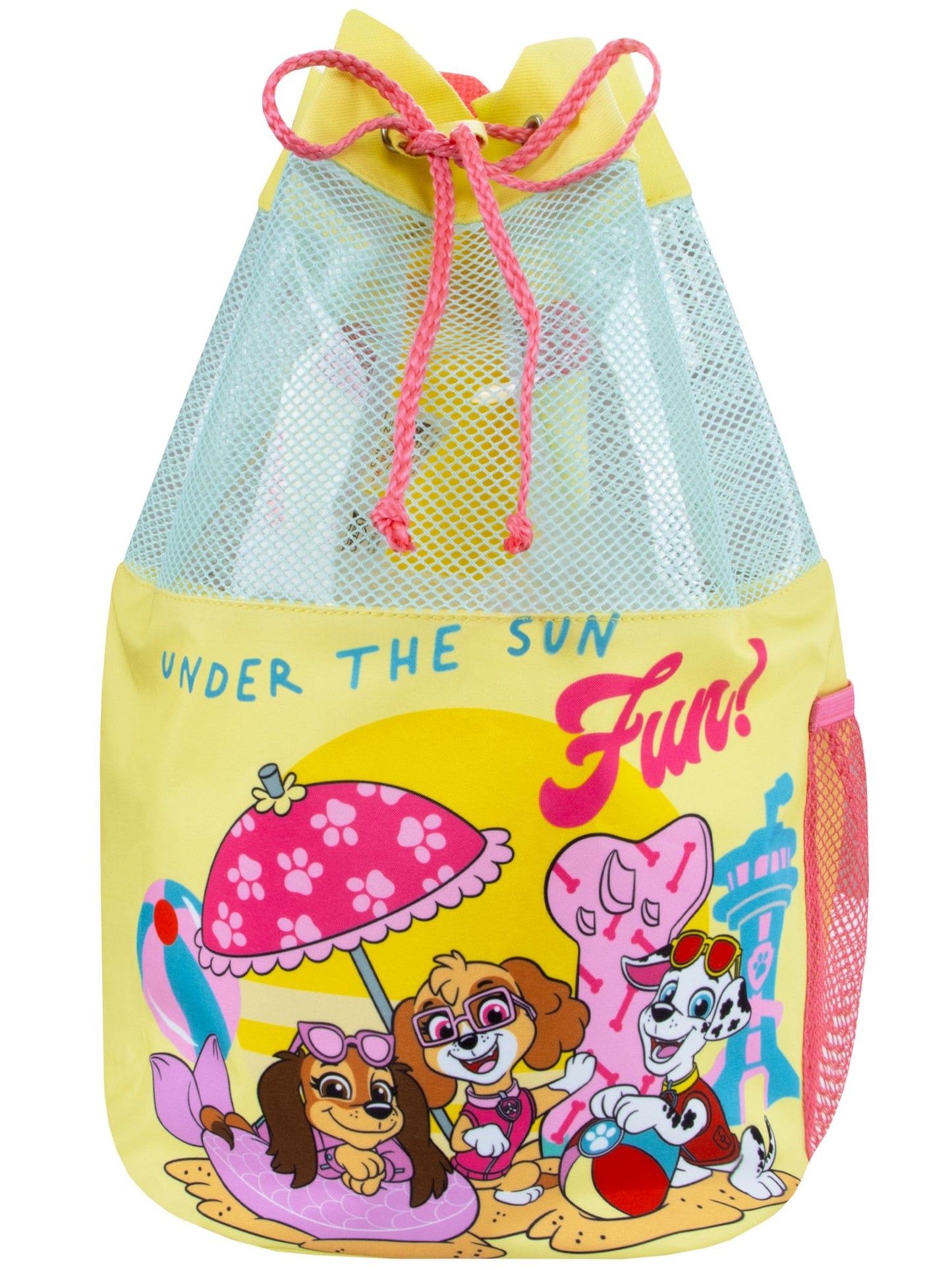 Character Yellow PAW Patrol Marshall, Liberty And Skye Swim Bag image 1