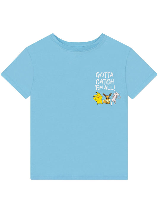 Dsiney Kidz - Character Blue Pokemon T-Shirt Gotta Catch Em All image 2