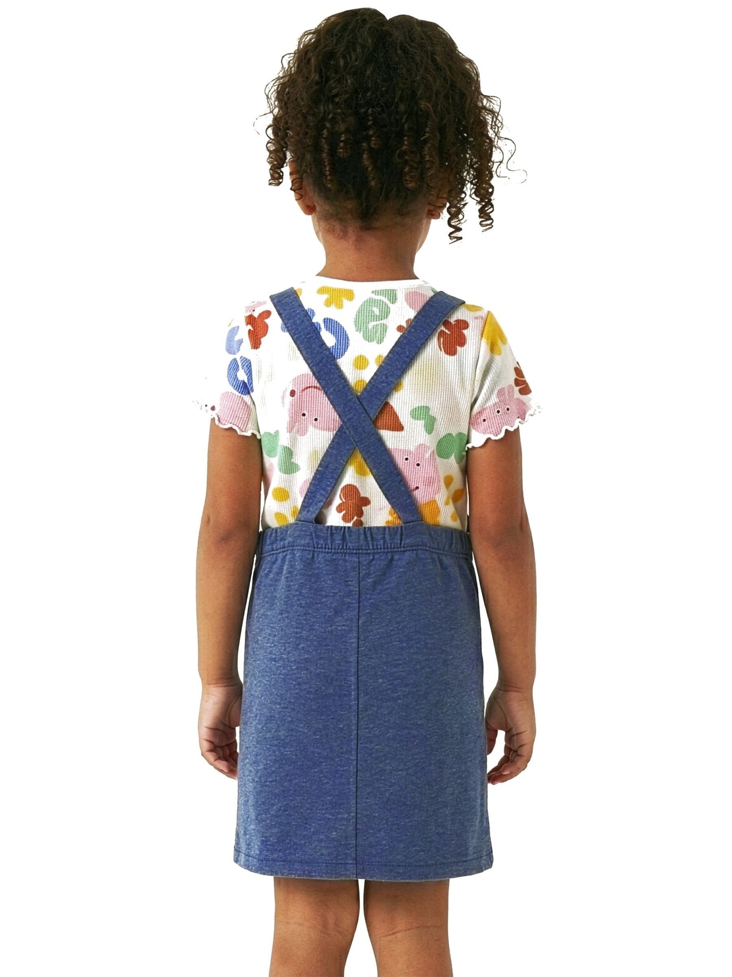 Character Blue Peppa Pig T-Shirt And Pinafore Set image 7
