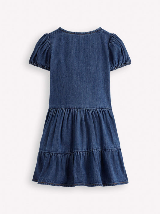 Dsiney Kidz - Boden Blue Tiered Shirt Dress image 2