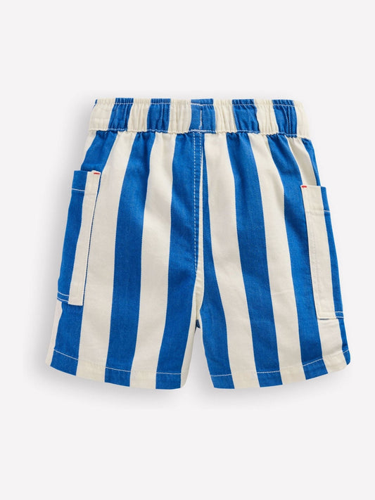 Boden Blue Cotton Pocket Shorts image 2