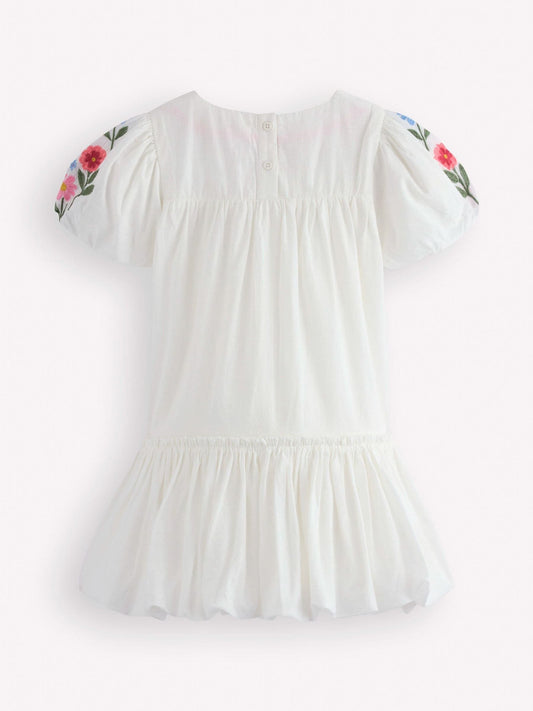 Dsiney Kidz - Boden Cream Drop Waist Bubble Dress image 2