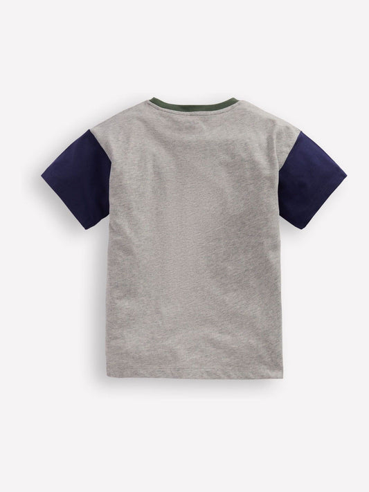 Boden Grey Relaxed Ripstop Pocket T-Shirt image 2