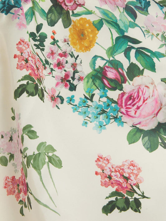 Dsiney Kidz - Monsoon Cream Kelli Botanical Floral Print Dress image 2