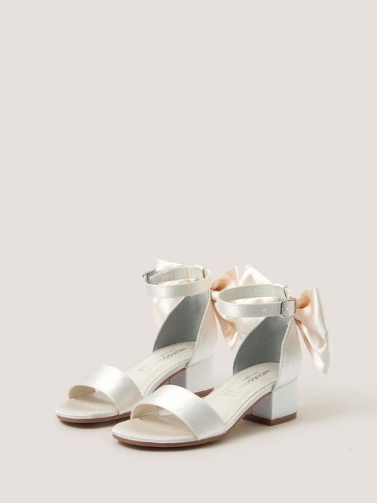 Monsoon Cream Two Part Bow Heels image 2