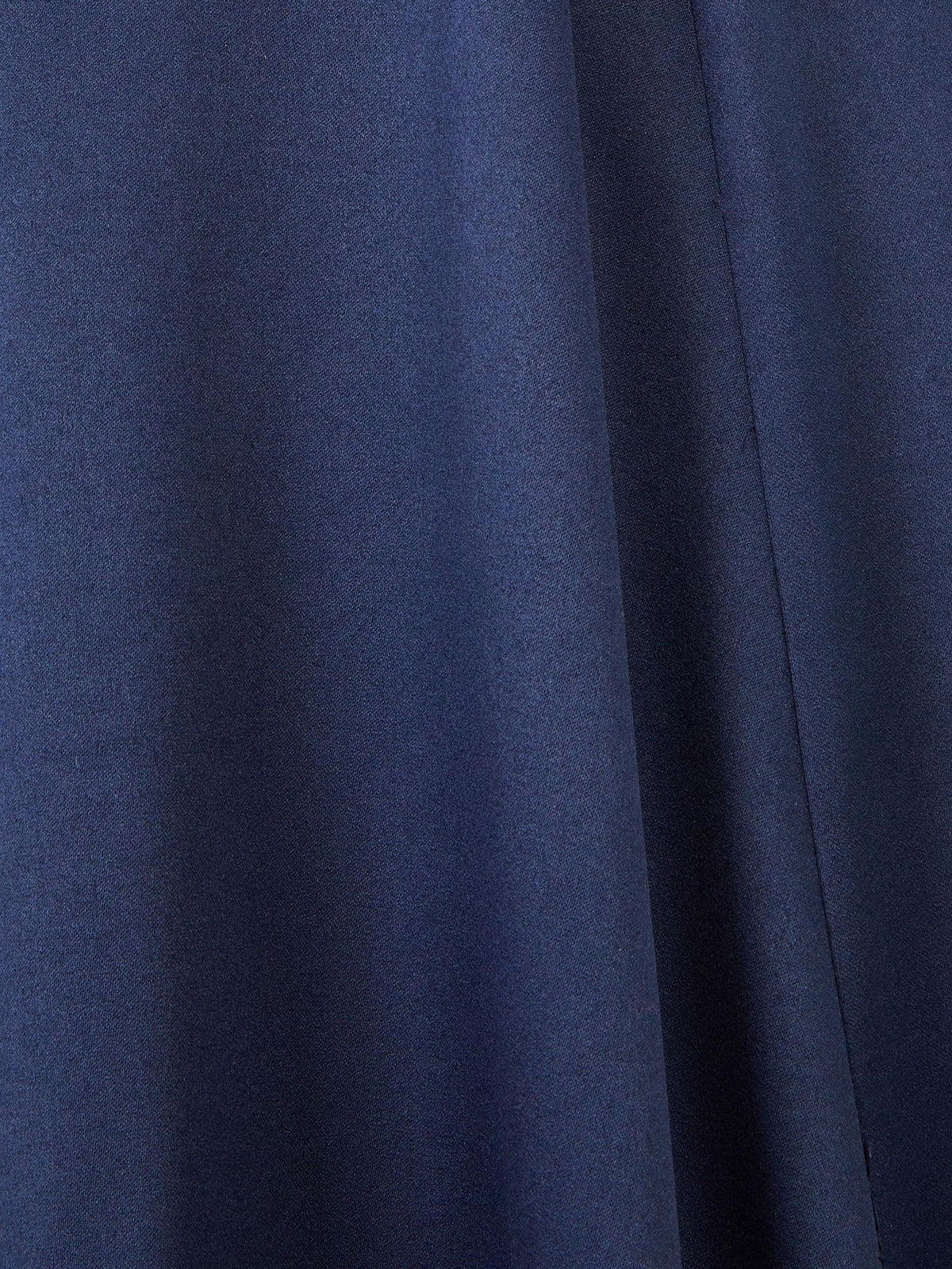 Dsiney Kidz - Monsoon Blue Cowl Neck Satin Prom Dress image 4