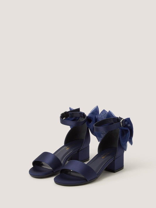 Monsoon Blue Two Part Bow Heels image 2