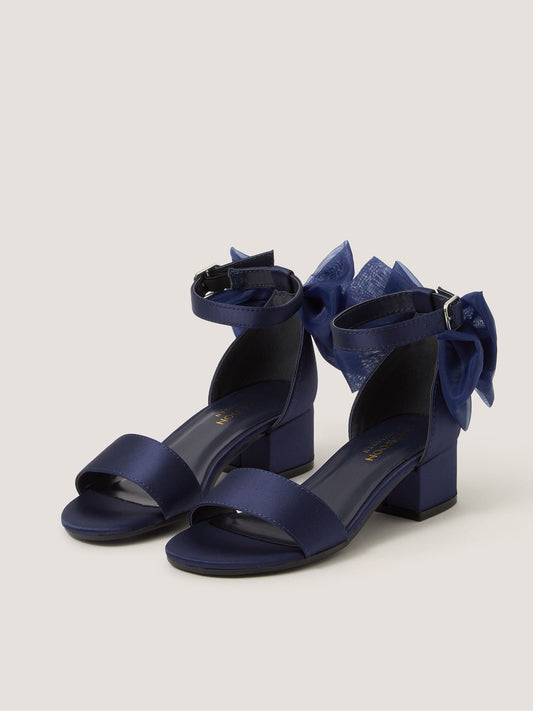 Dsiney Kidz - Monsoon Blue Two Part Bow Heels image 2