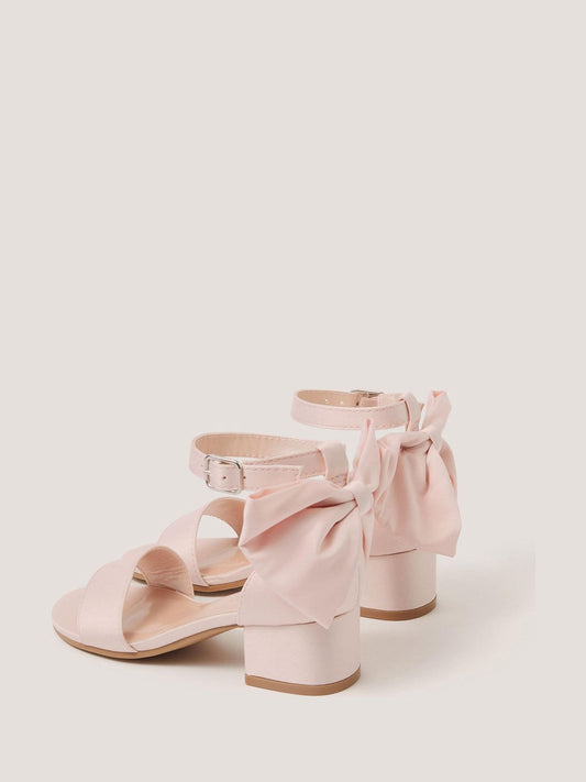 Dsiney Kidz - Monsoon Pink Two Part Bow Heels image 2