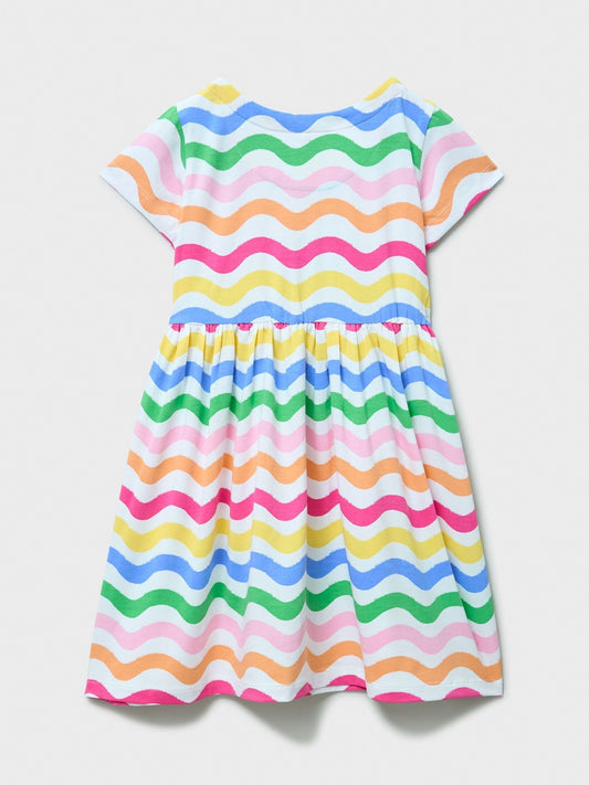 Dsiney Kidz - Crew Clothing Pink Everyday Printed Jersey Dress image 2