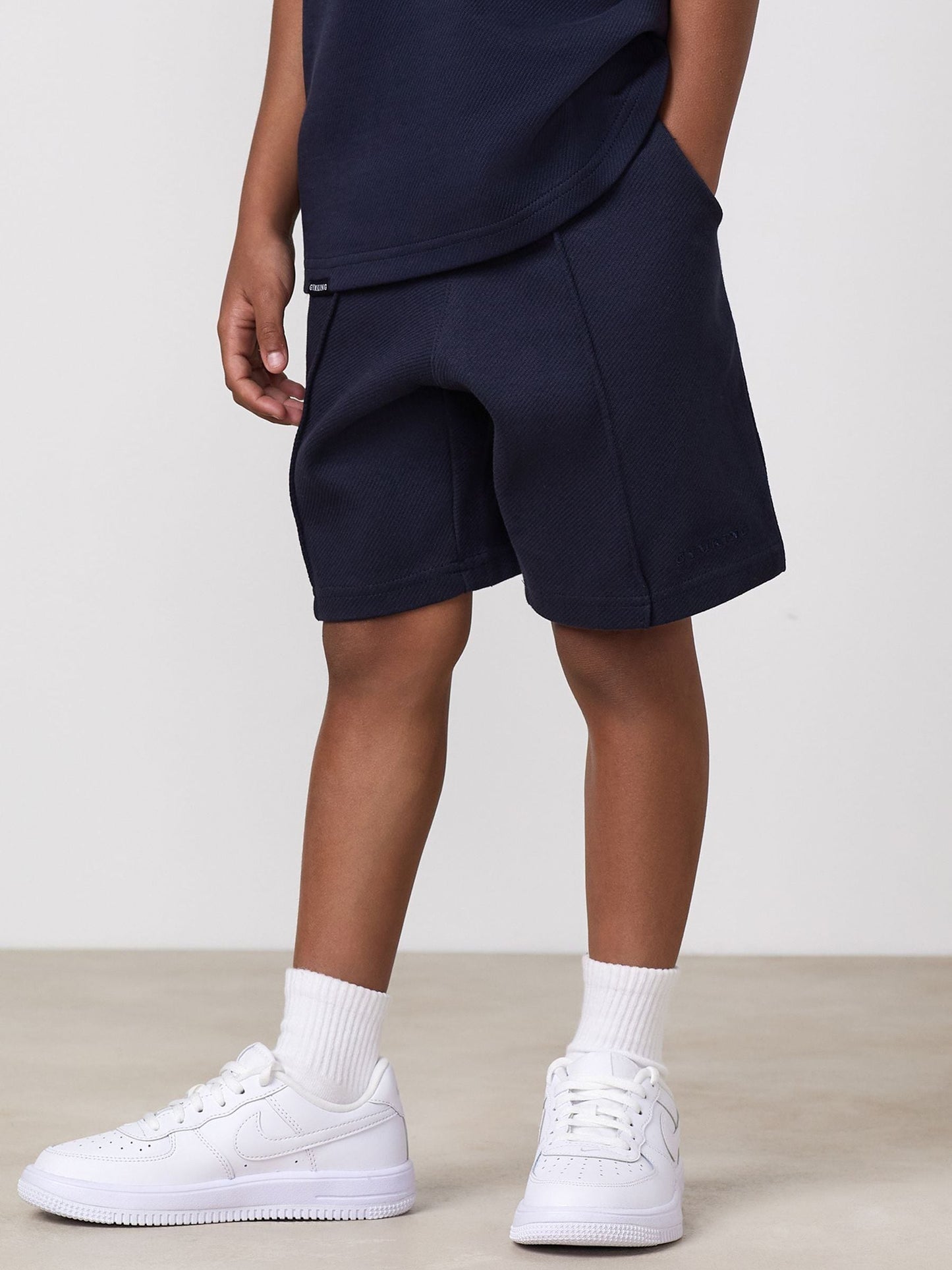 Dsiney Kidz - Gym King Blue Junior Portals Texture Shorts image 3