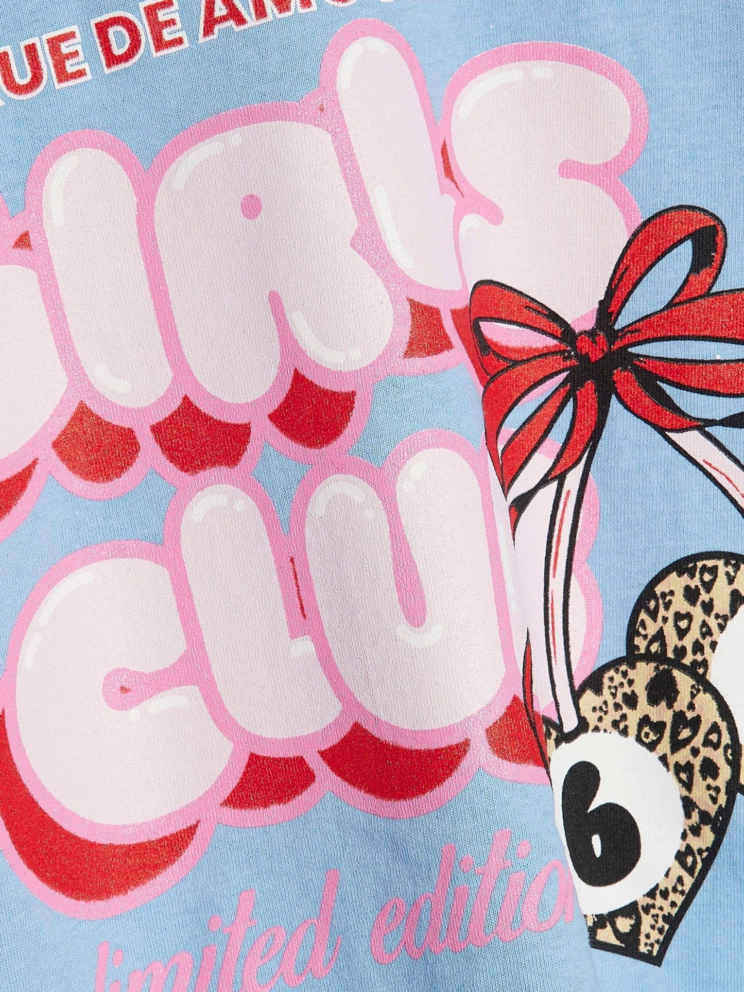 Dsiney Kidz - River Island Blue Girls Club T-Shirt image 4