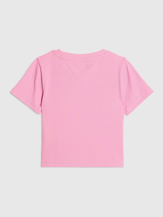 Dsiney Kidz - River Island Pink Hotfix Baby T-Shirt image 2